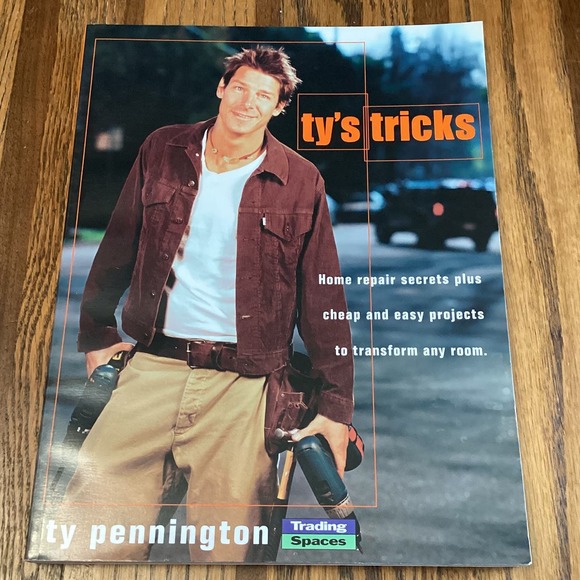 Ty’s Tricks Softcover Book Ty Pennington Home Repair Remodeling Easy Projects - Picture 1 of 9